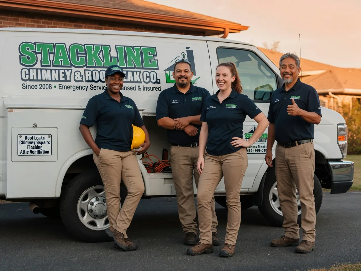 Chimney flashing repair company in Otter Rock, OR